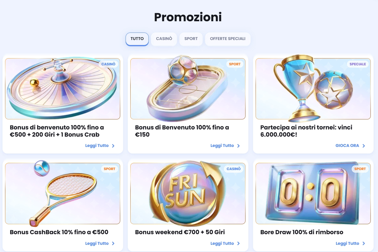 Promozioni Casinolab